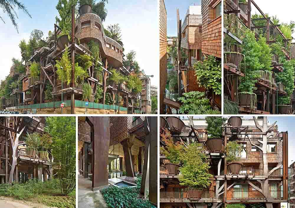 Kiến trúc xanh của tòa nhà 25Green – Italya Kiến trúc xanh của tòa nhà 25Green – Italya