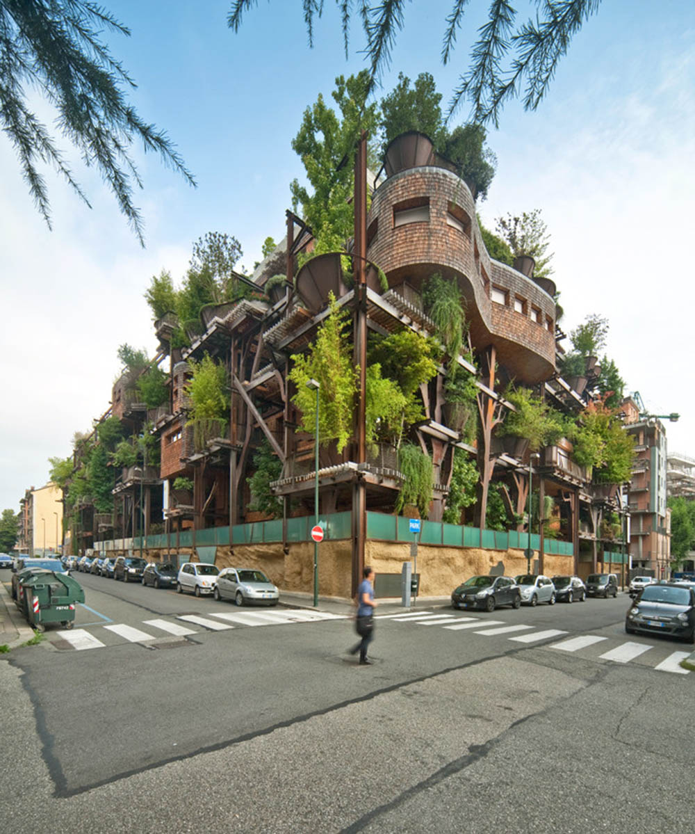 Kiến trúc xanh của tòa nhà 25Green – Italya Kiến trúc xanh của tòa nhà 25Green – Italya