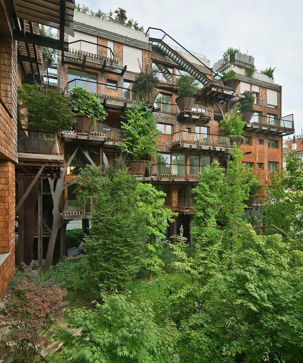 Kiến trúc xanh của tòa nhà 25Green – Italya Kiến trúc xanh của tòa nhà 25Green – Italya