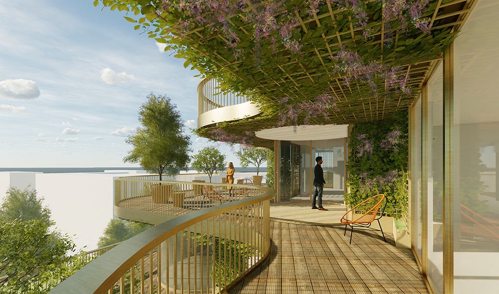 Dự án thiết kế kiến trúc cảnh quan High Garden – Paris