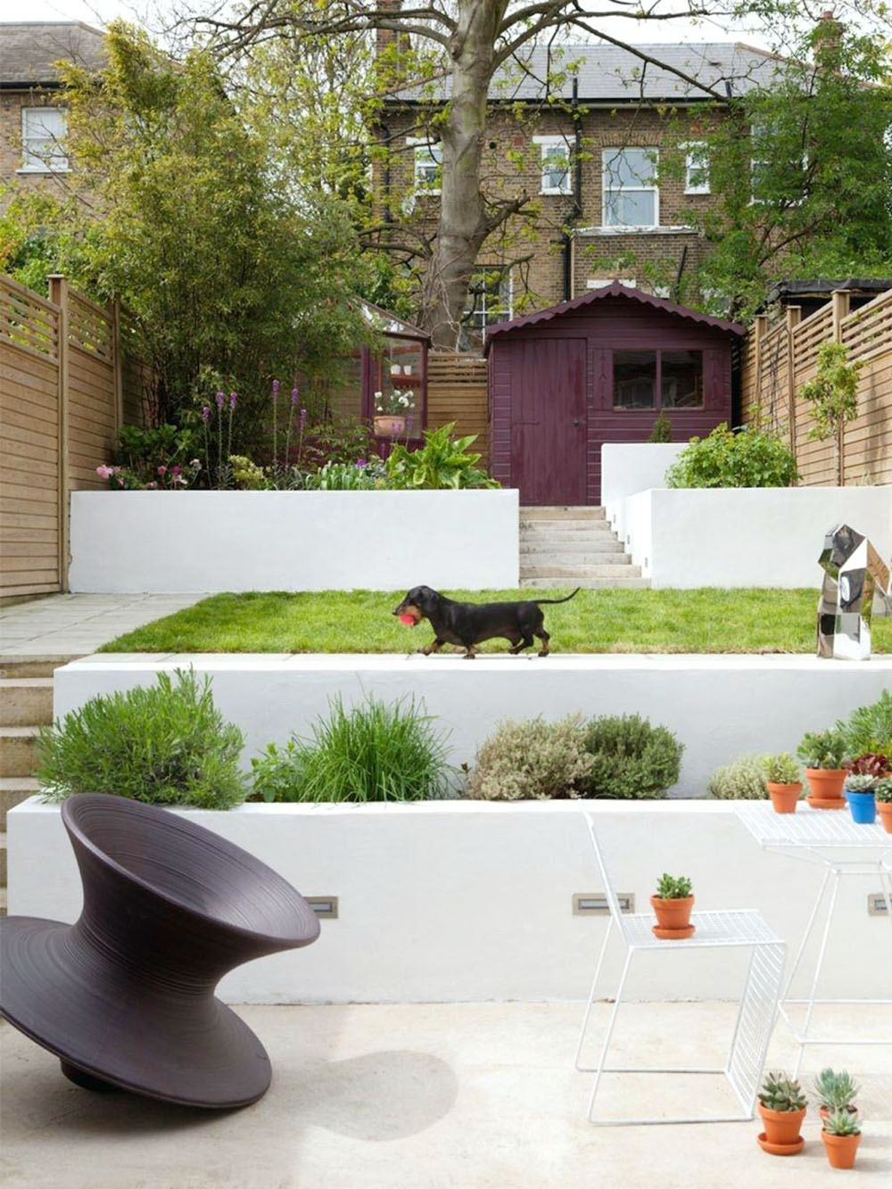 Cao độ trong thiết kế sân vườn - Mongarden