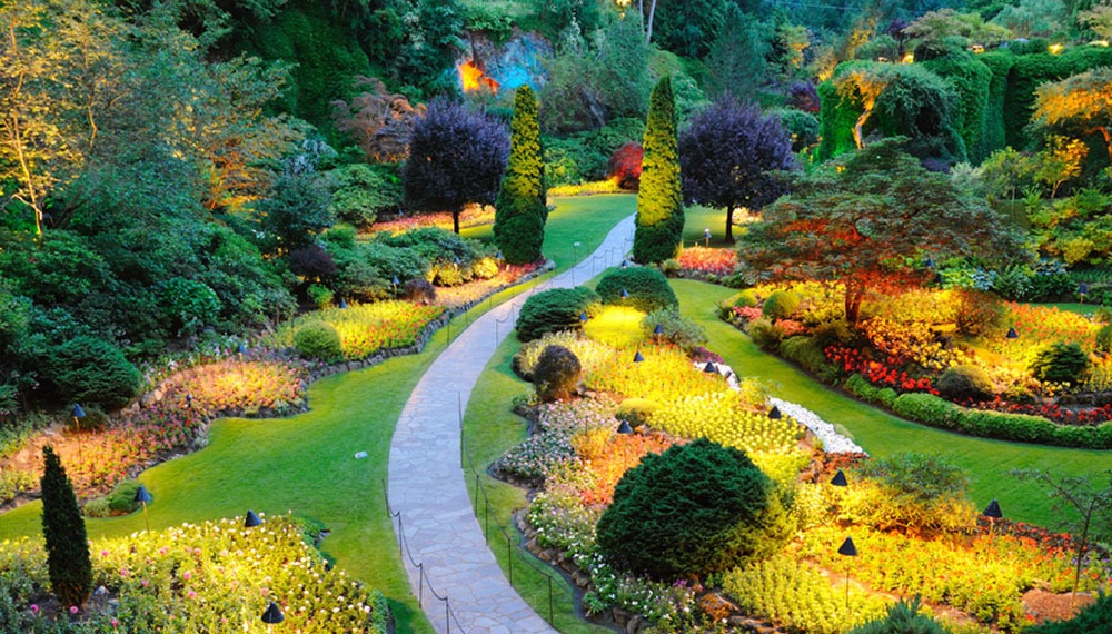 Ánh sáng trong thiết kế sân vườn - Sự lung linh, lãng mạn cho buổi tối tuyệt vời