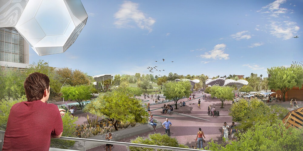 Thiết kế cảnh quan công viên Phoenix's Hance - Mỹ