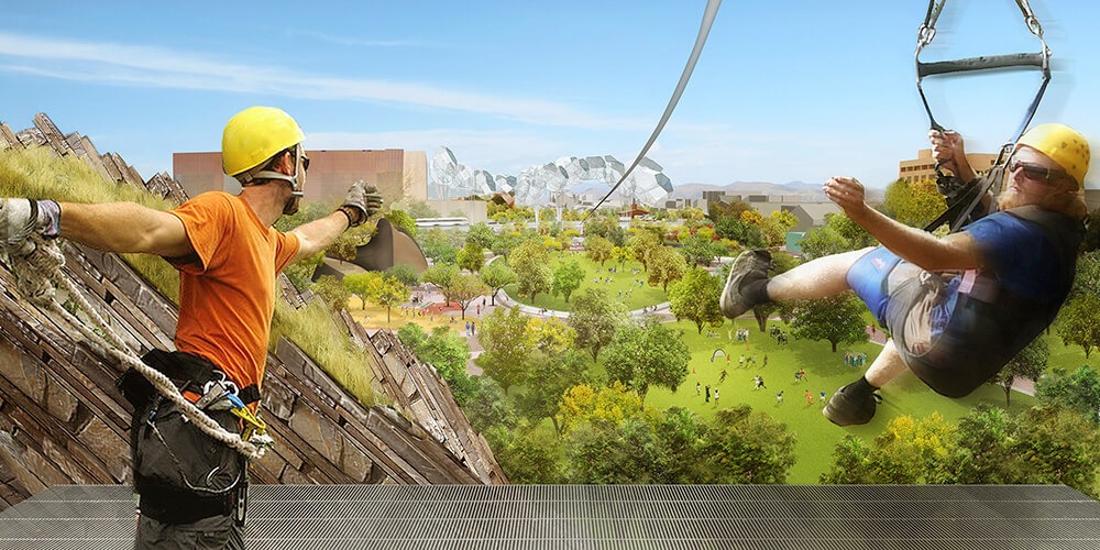 Thiết kế cảnh quan công viên Phoenix's Hance - Mỹ