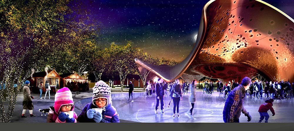 Dự án thiết kế cảnh quan trung tâm thành phố Mesa - Hoa Kỳ