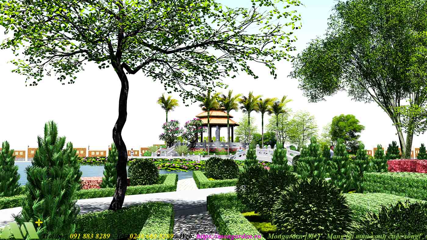 Concept 3D cảnh quan hồ Tung Yang giai đoạn 2