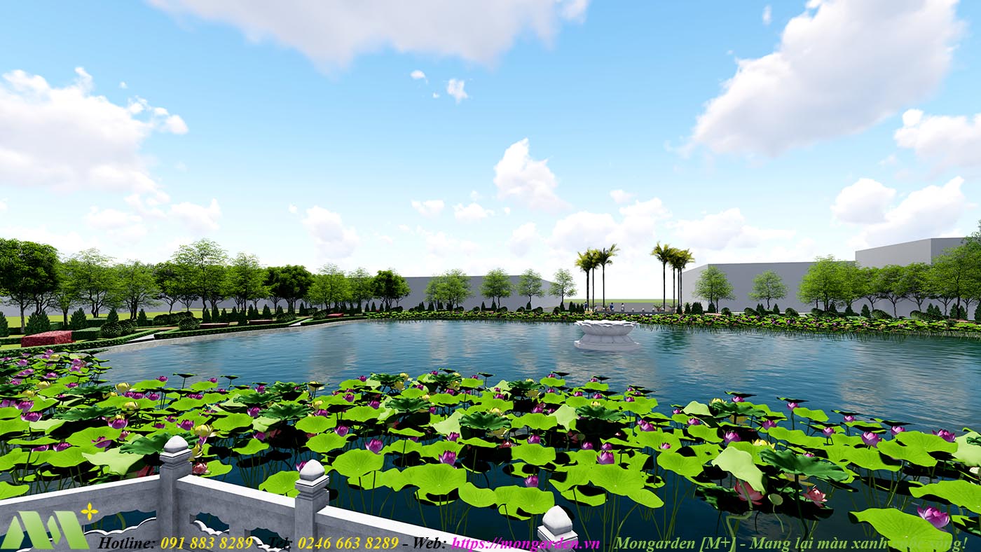 Concept 3D cảnh quan hồ Tung Yang giai đoạn 2