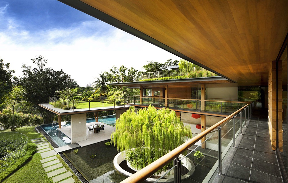 Thiết kế sân vườn, vườn trên mái đơn giản mà tuyệt đẹp - Mongarden