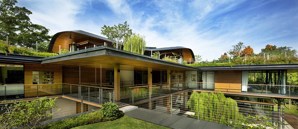 Thiết kế sân vườn, vườn trên mái đơn giản mà tuyệt đẹp - Mongarden