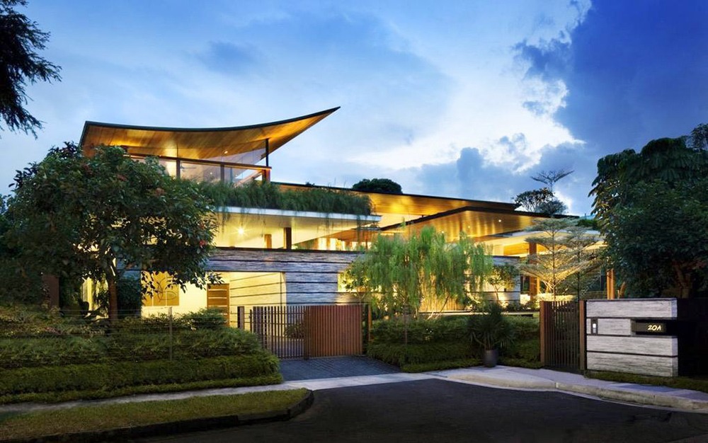 Thiết kế sân vườn đơn giản, hiện đại - Mongarden