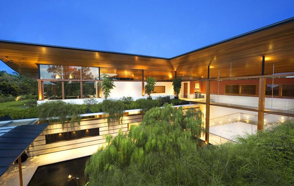 Thiết kế sân vườn đơn giản, hiện đại - Mongarden