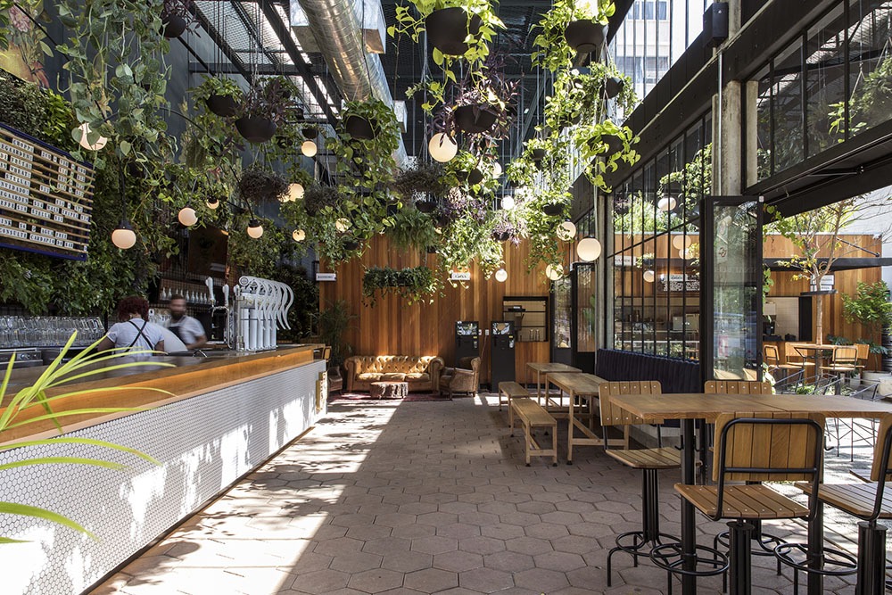 Thiết kế sân vườn, không gian xanh mát cho quán cafe - Mongarden