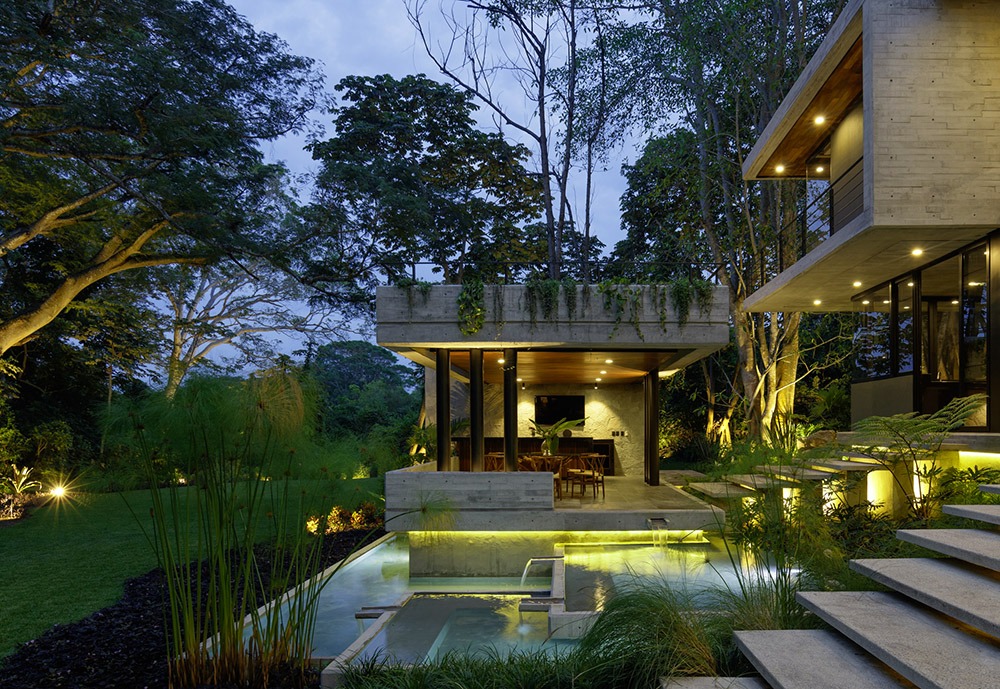 Thiết kế sân vườn cho biệt thự nghỉ dưỡng tuyệt đẹp - Entreparotas House