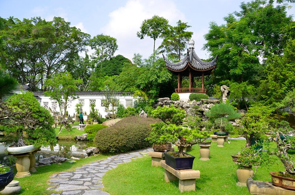 Thiết kế sân vườn phong cách vườn Trung Quốc - Mongarden