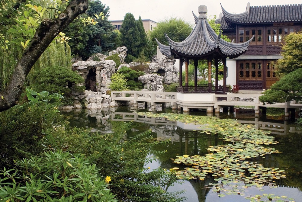 Thiết kế sân vườn phong cách vườn Trung Quốc - Mongarden