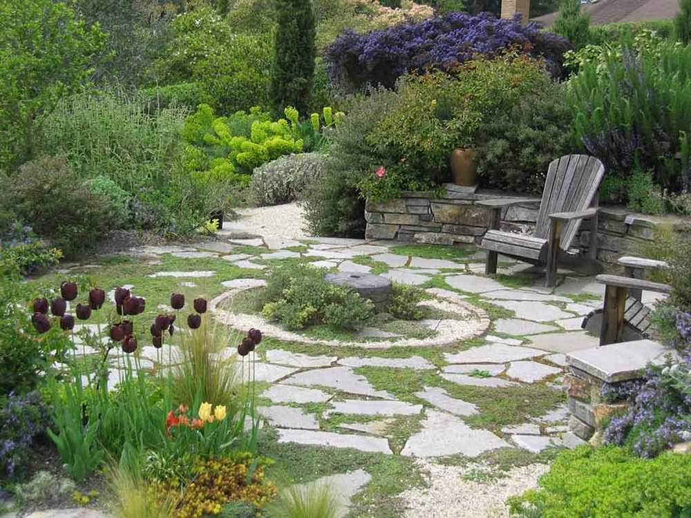 Thiết kế sân vườn phong cách Địa Trung Hải - Mongarden