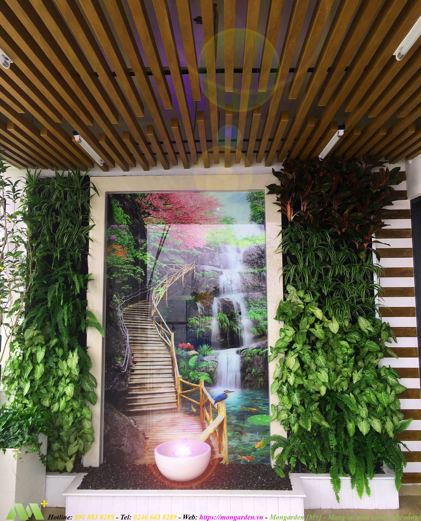 Thiết kế và thi công vườn ban công nhà chị Nhâm - Ecopark