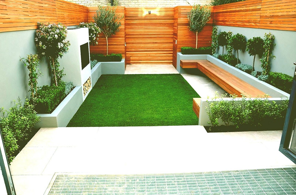 Ý tưởng thiết kế sân vườn nhỏ với bảo trì thấp