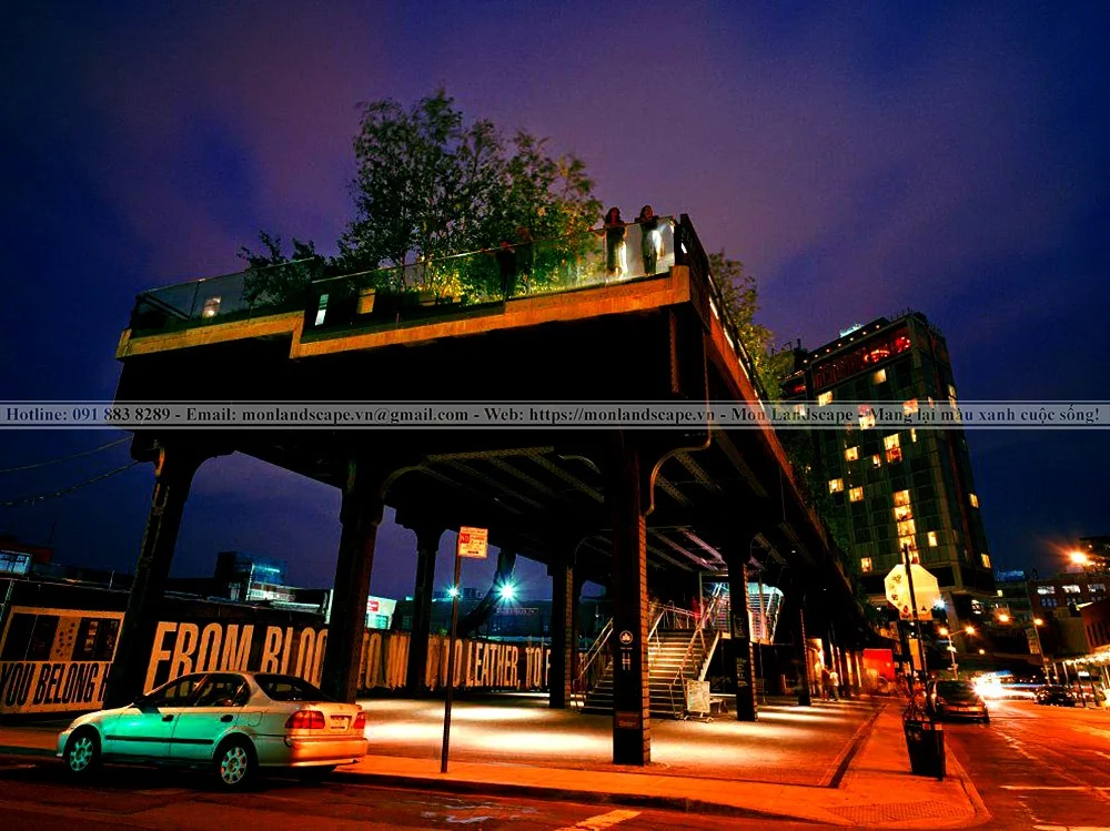 Công viên High Line, Rail Yards, New York