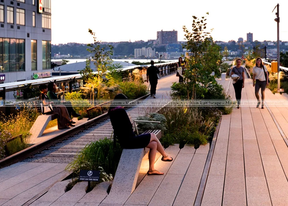 Công viên High Line, Rail Yards, New York