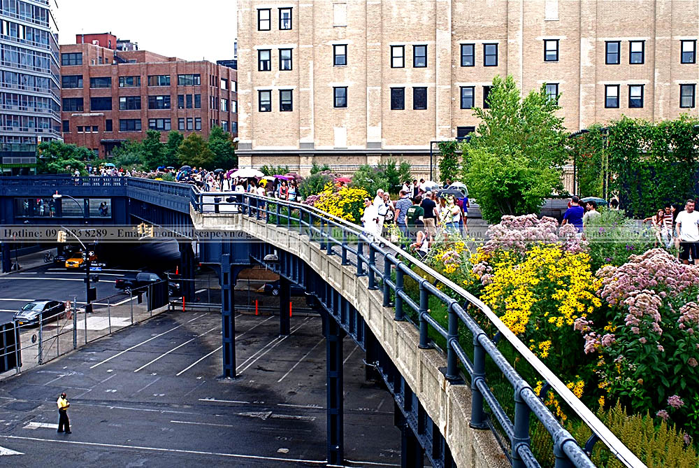 Công viên High Line, Rail Yards, New York