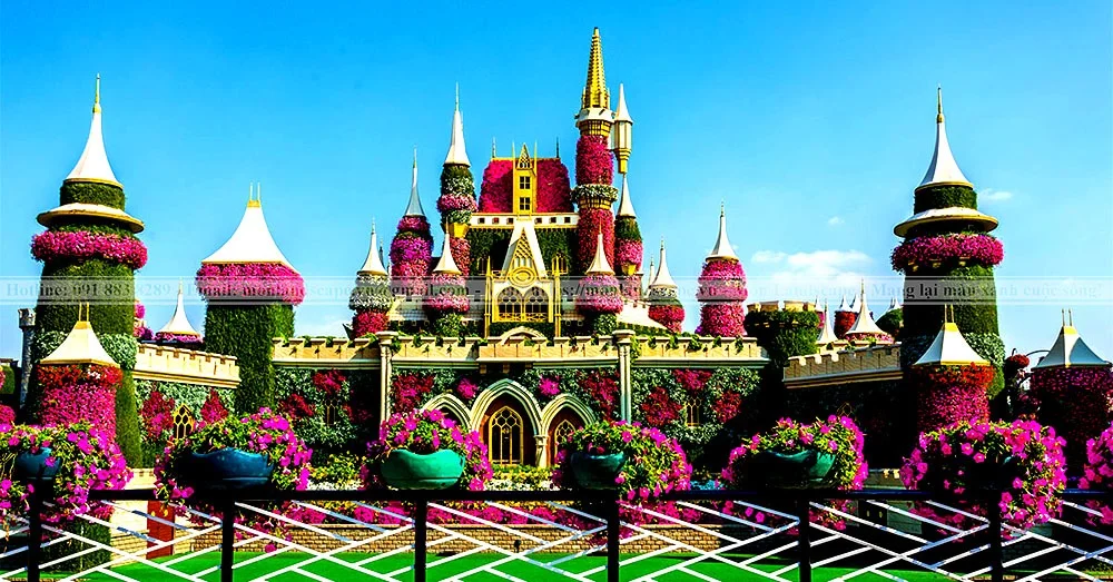 Vườn hoa kỳ diệu - Dubai Miracle Garden