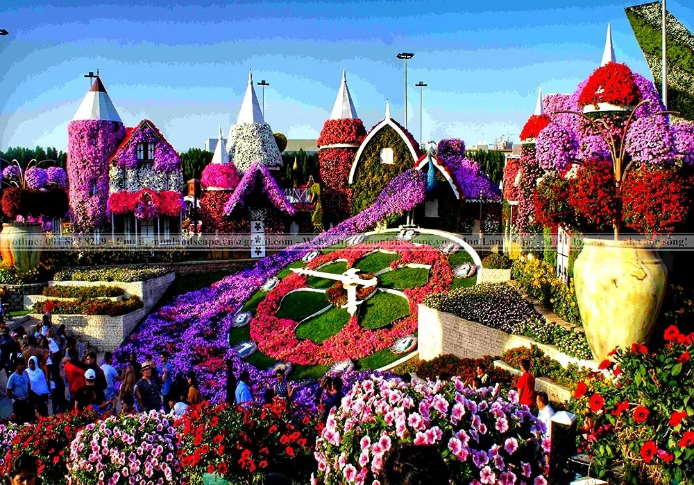Vườn hoa kỳ diệu - Dubai Miracle Garden