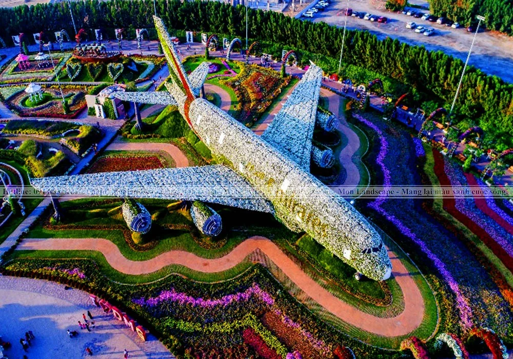 Vườn hoa kỳ diệu - Dubai Miracle Garden