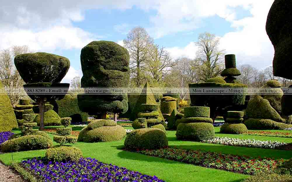 5 khu vườn topiary độc đáo trên thế giới