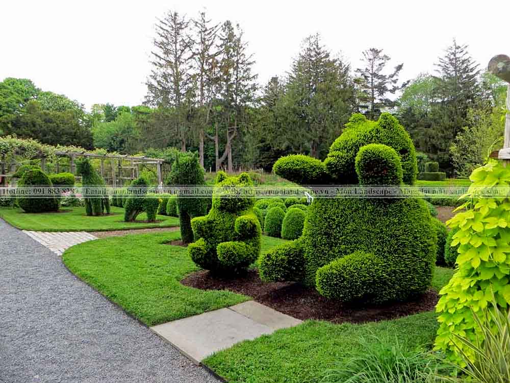 5 khu vườn topiary độc đáo trên thế giới