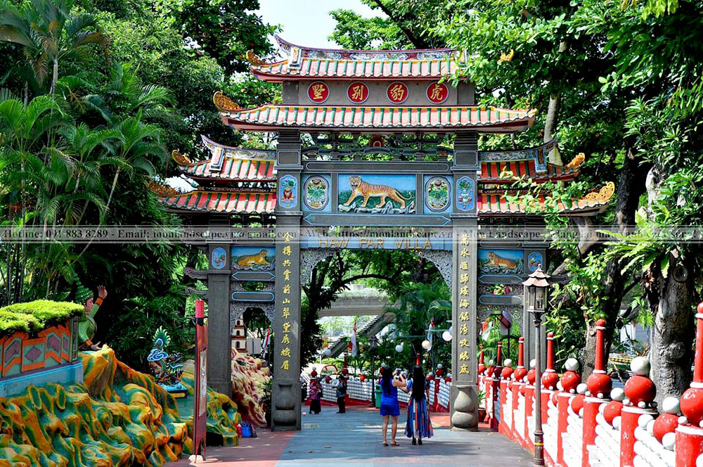 Công viên văn hóa Trung Hoa giữa lòng Singapore