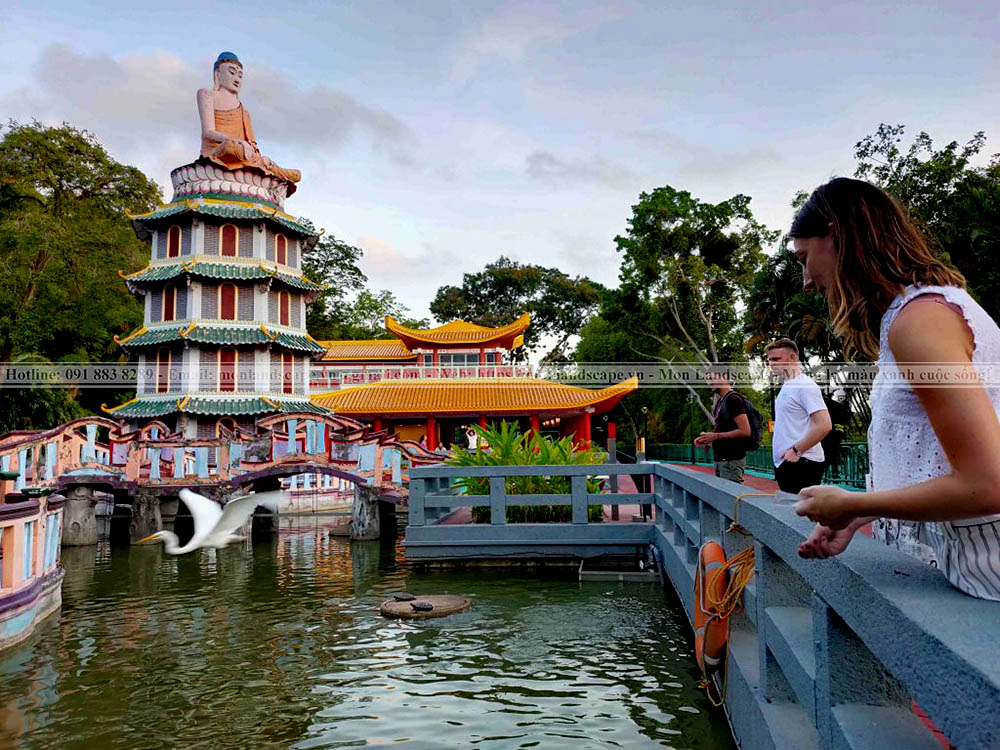 Công viên văn hóa Trung Hoa giữa lòng Singapore