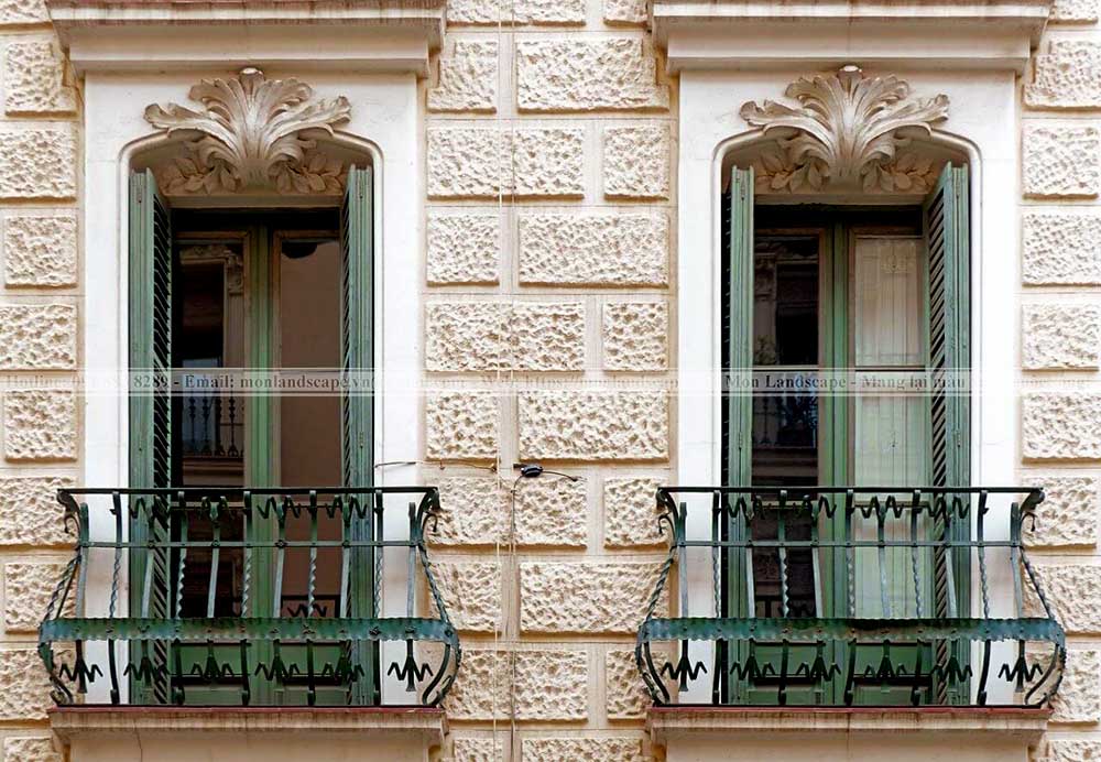 Bật mí những kiểu ban công đẹp nhất