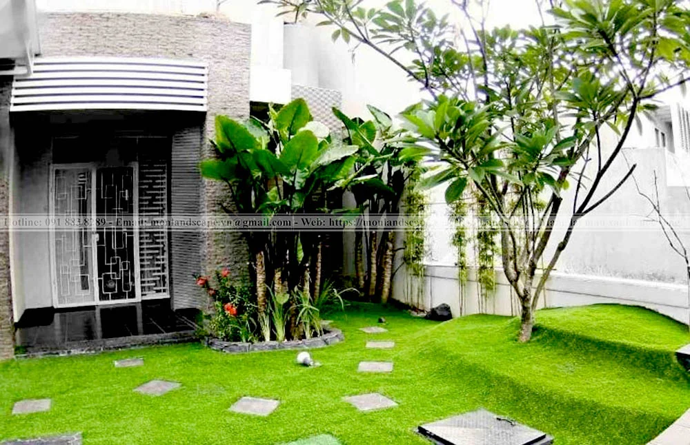 Các nguyên tắc trong thiết kế sân vườn