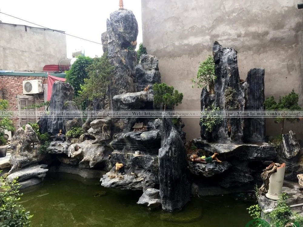 Quy trình tự làm một chiếc suối nhân tạo Quy trình tự làm một chiếc suối nhân tạo