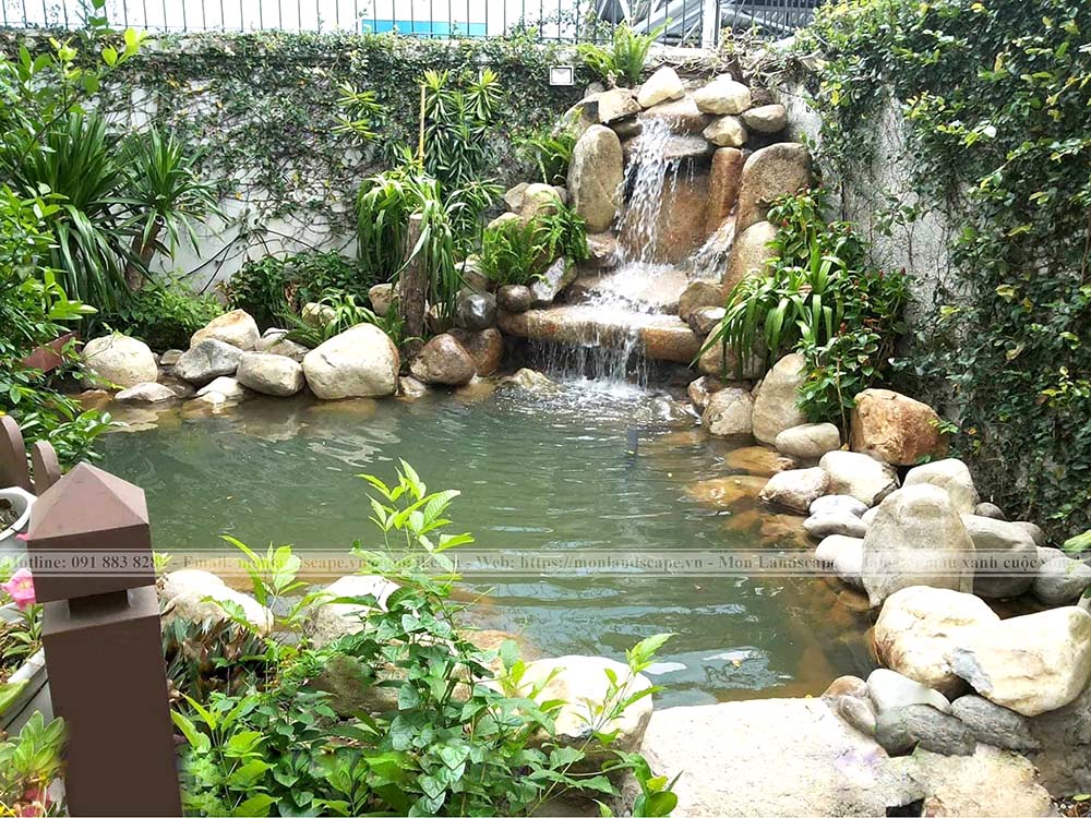 Quy trình tự làm một chiếc suối nhân tạo Quy trình tự làm một chiếc suối nhân tạo