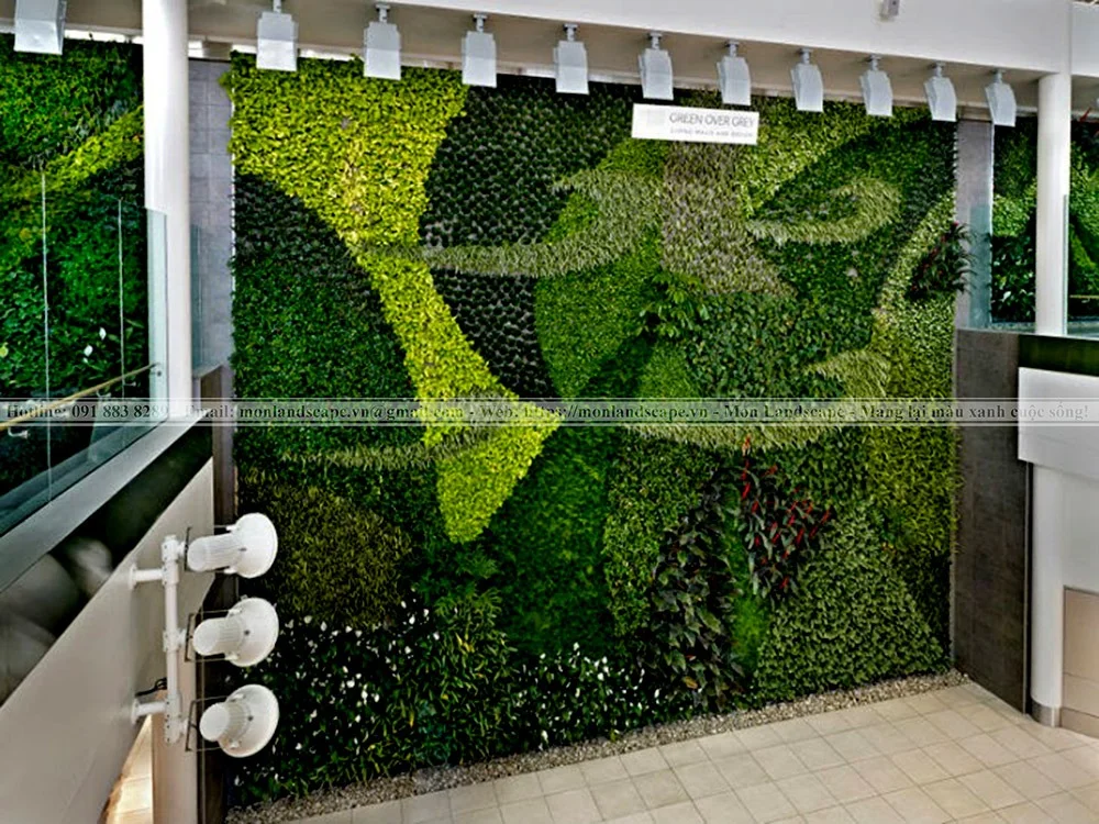 Tiết kiệm không gian với vườn đứng (Tường cây xanh)