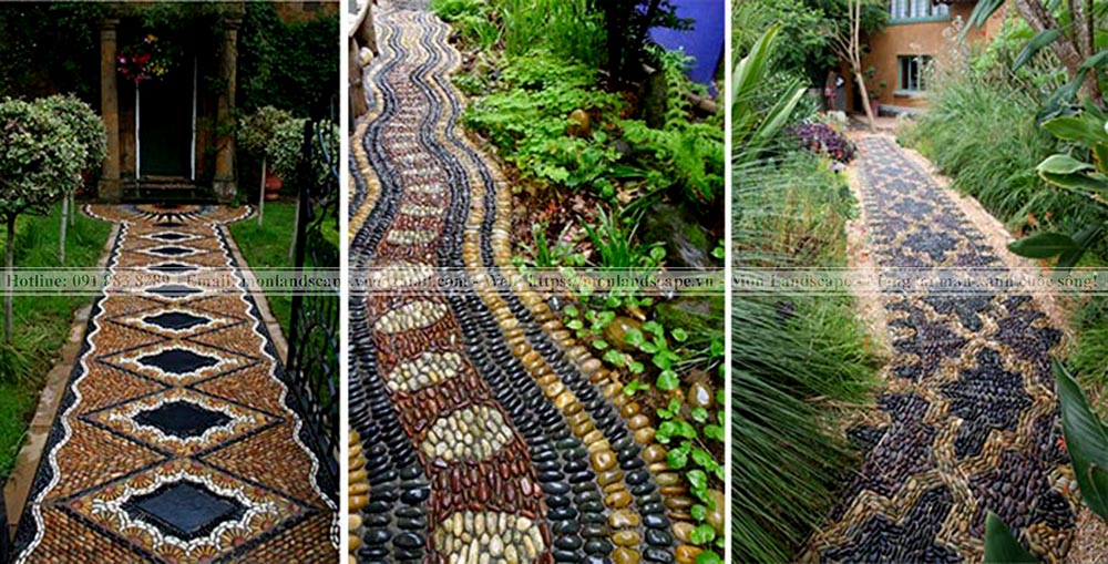 Thiết kế sân vườn theo phong cách Mosaic