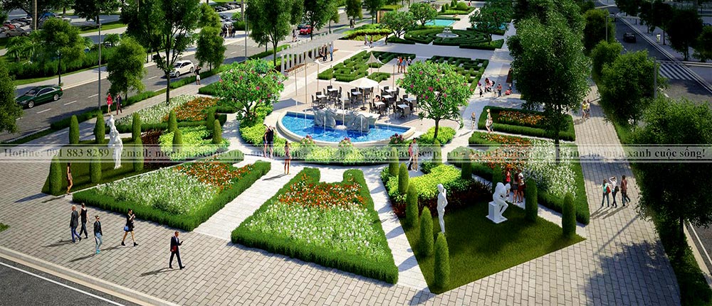 Những lưu ý bố cục khi thiết kế cảnh quan Những lưu ý bố cục khi thiết kế cảnh quan