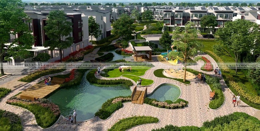 Những lưu ý bố cục khi thiết kế cảnh quan Những lưu ý bố cục khi thiết kế cảnh quan