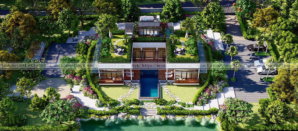 Những lưu ý bố cục khi thiết kế cảnh quan Những lưu ý bố cục khi thiết kế cảnh quan
