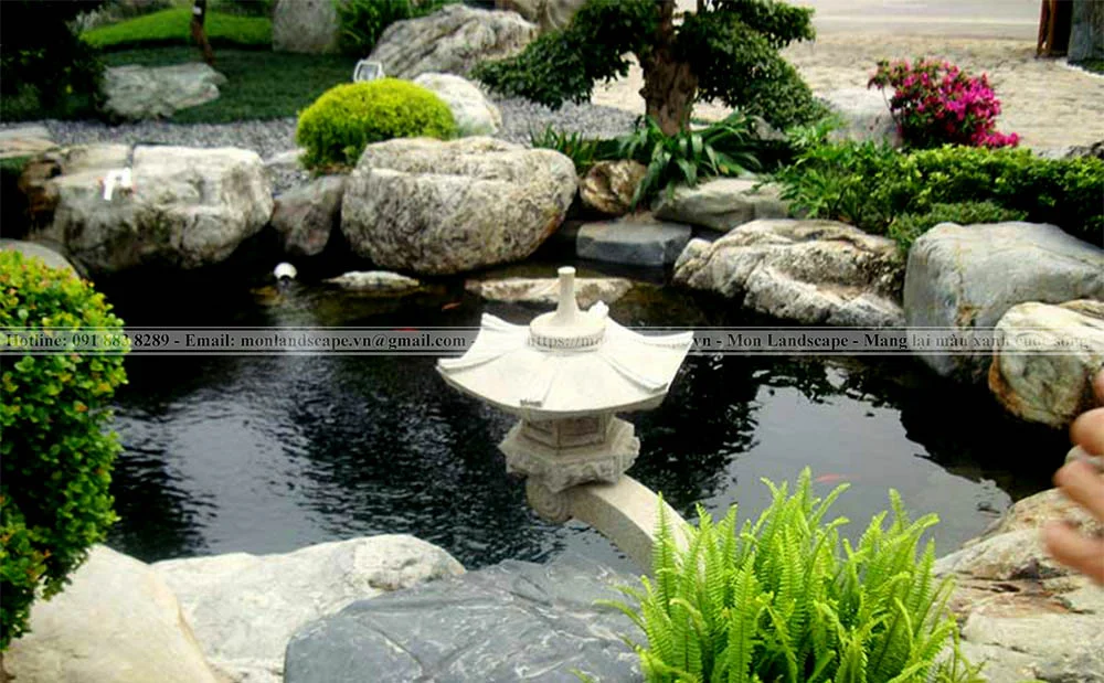 Các loại đá thi công tiểu cảnh sân vườn