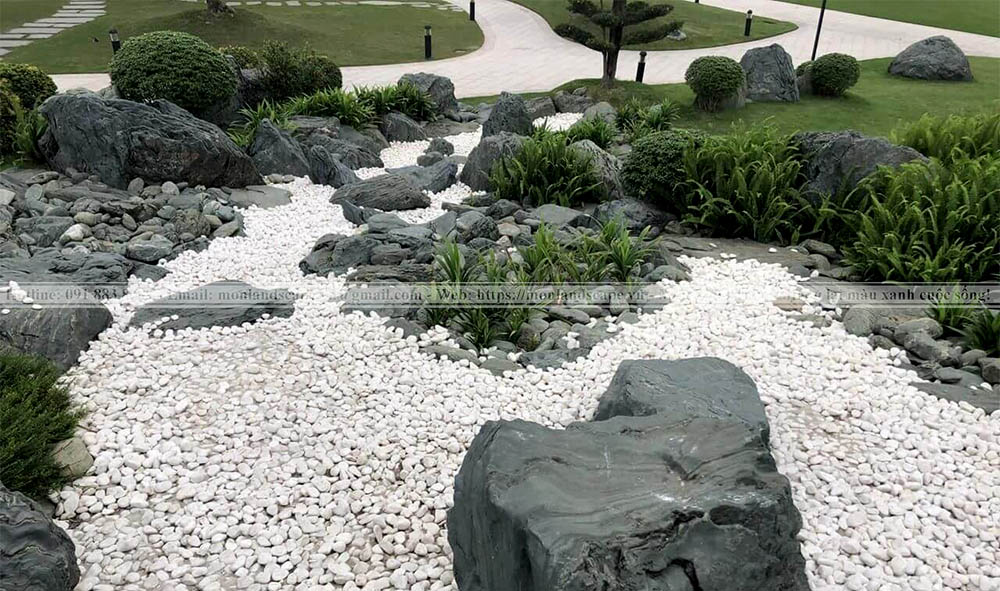 Các loại đá thi công tiểu cảnh sân vườn