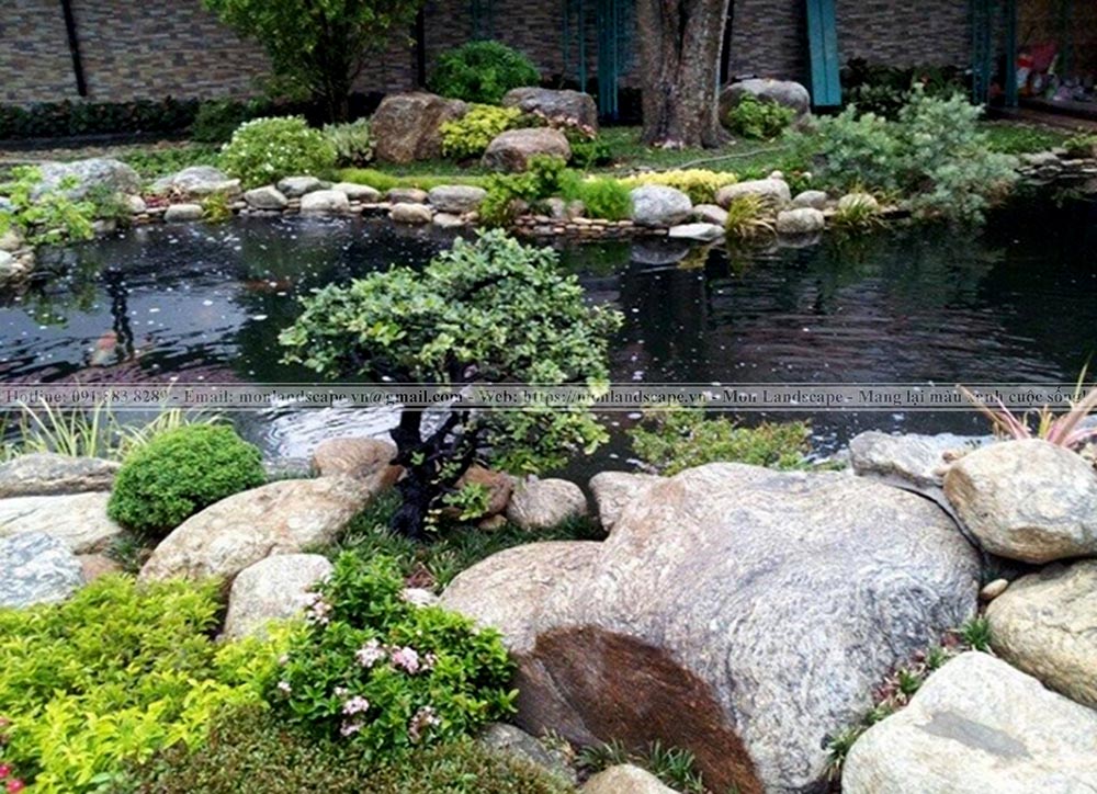 Các loại đá thi công tiểu cảnh sân vườn