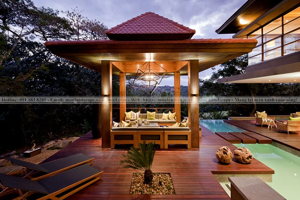 Các mẫu nhà chòi sân vườn được ưa chuộng