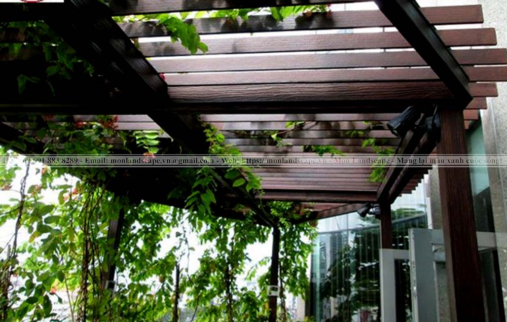 Đặc điểm của giàn hoa ngoài trời 