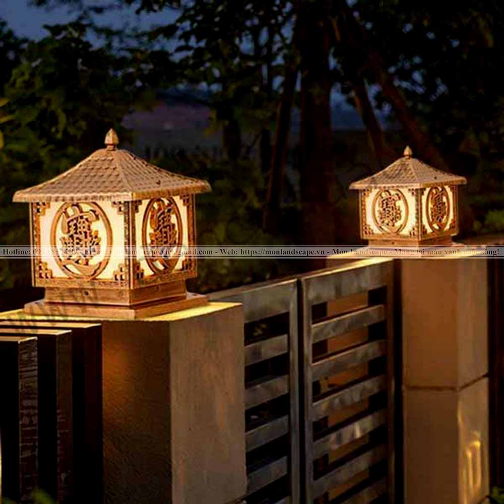 Các loại đèn trụ sân vườn được ưa chuộng