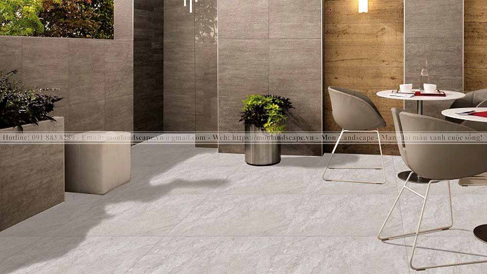 Gạch, đá ốp lát sân vườn được ưa chuộng