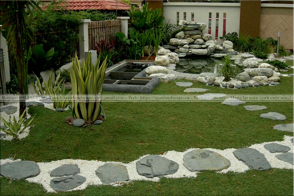 Những lối đi, lối dạo trong sân vườn được yêu thích