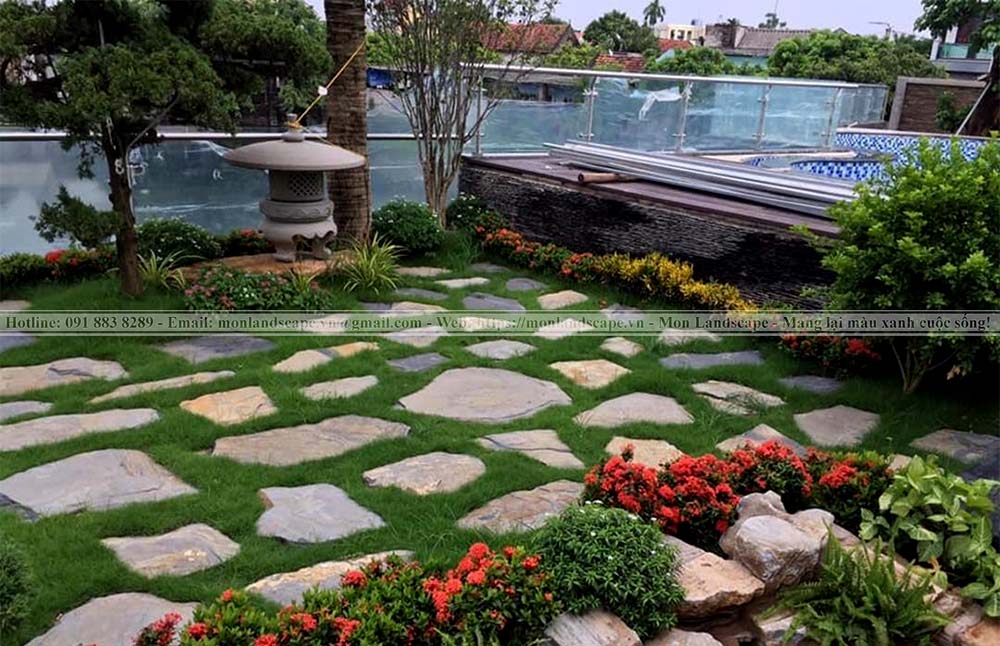 Những lối đi, lối dạo trong sân vườn được yêu thích
